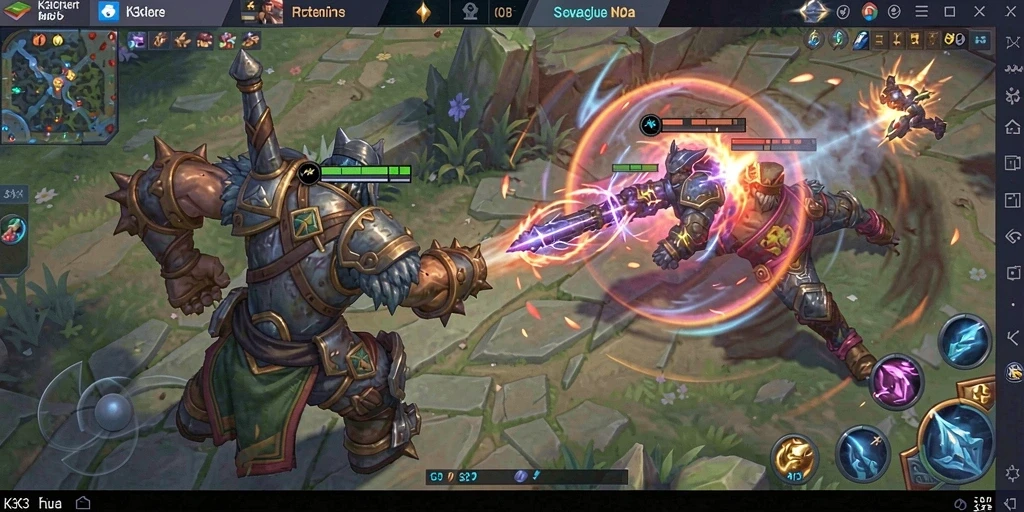 Tangkap aksi seru dalam gameplay K3K3 yang mendebarkan.