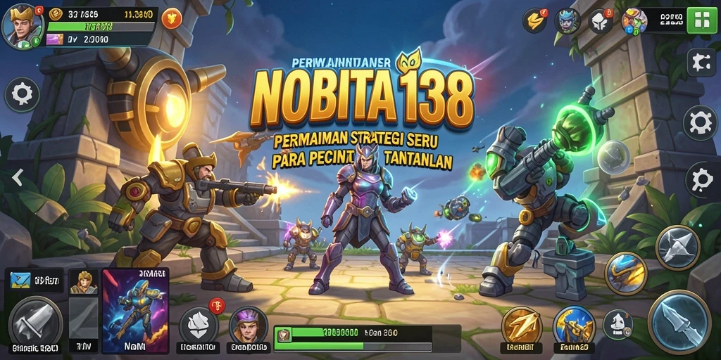 Tampilan gameplay seru dan strategi NOBITA138 yang menakjubkan.