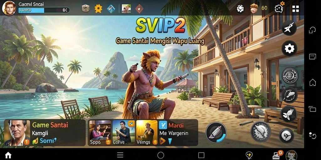 Tangkapan layar gameplay SVIP2 yang seru dan menantang.