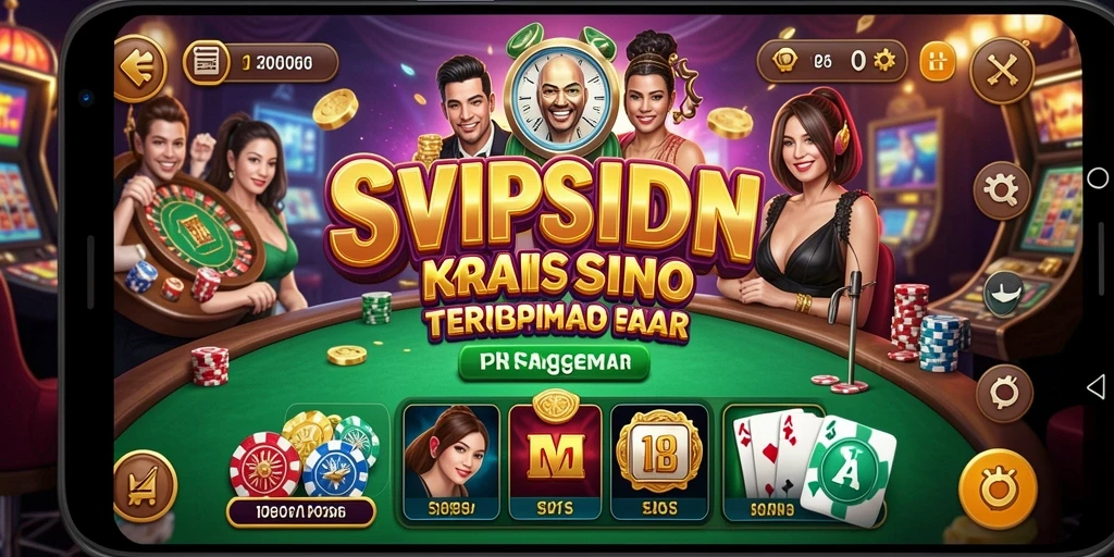 Screenshot menunjukkan grafik menarik dan gameplay seru di SVIPSIDN.