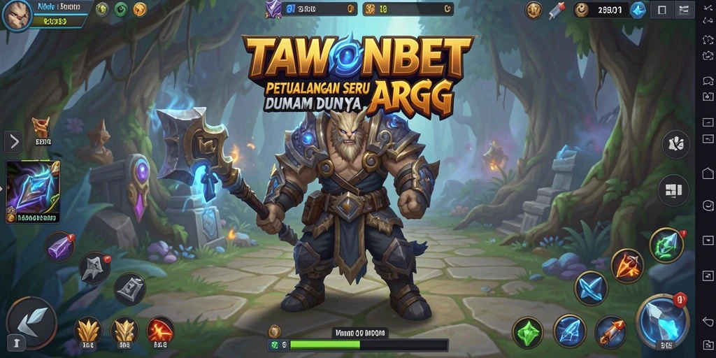 Tampilan gameplay TAWONBET yang memukau dan penuh aksi.